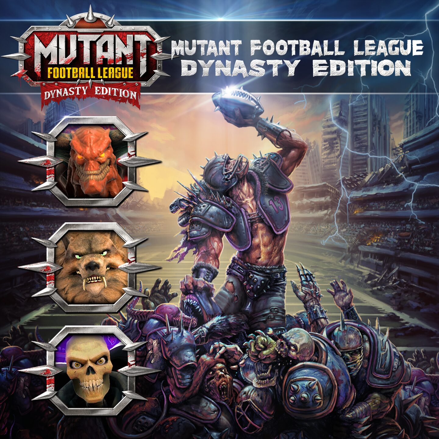 Mutant игра. Mutant Football League. Mutant Football League Dynasty Edition PS 4. Edition Династия. Mutant ps4