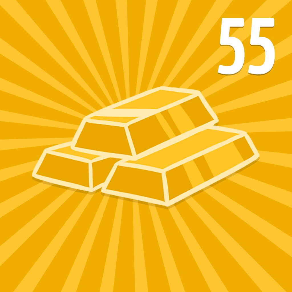 AdVenture Capitalist: 55 Gold Bars