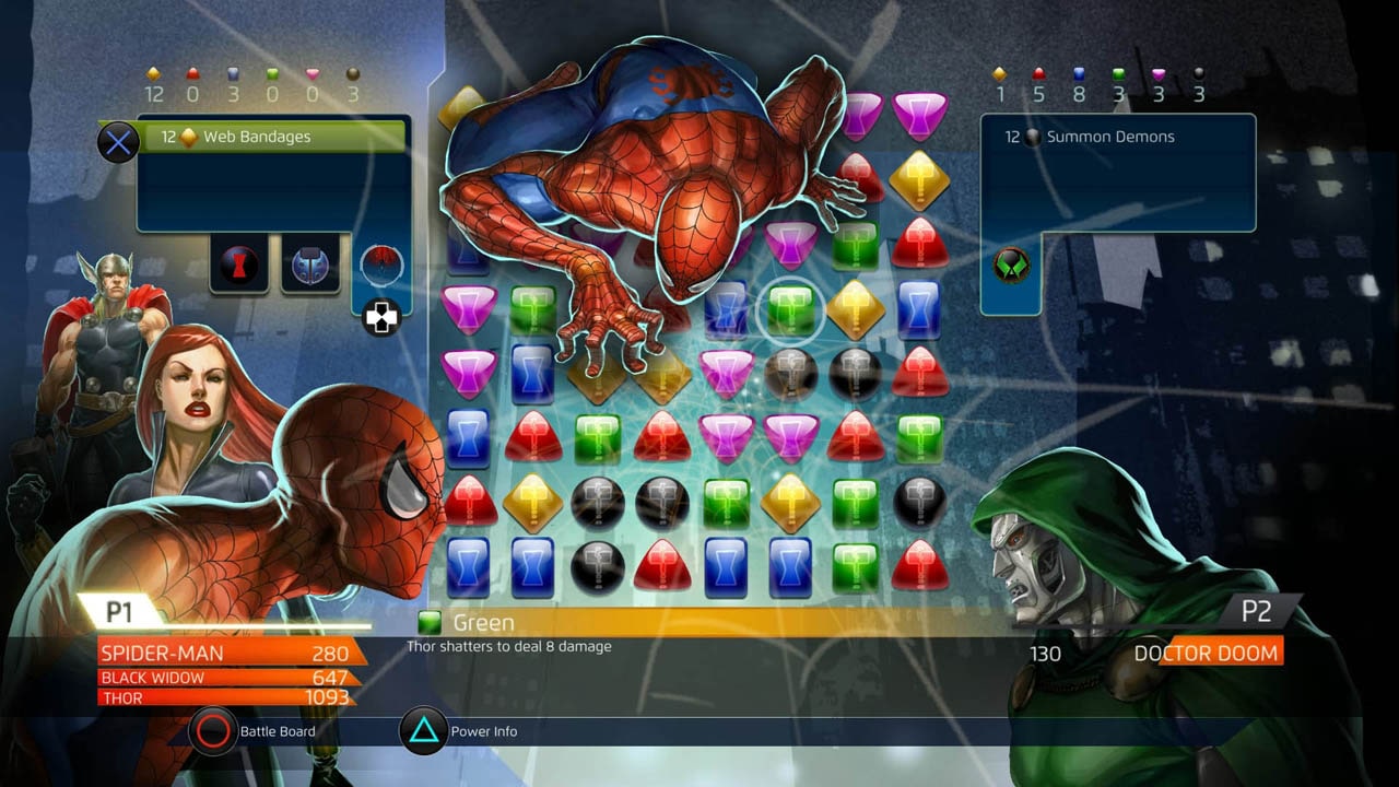 Spiderman Match3 - Click Jogos