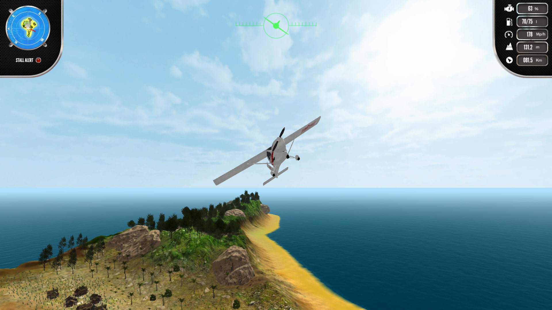 Island Flight Simulator Playstation 4: playstation_4: Video Games