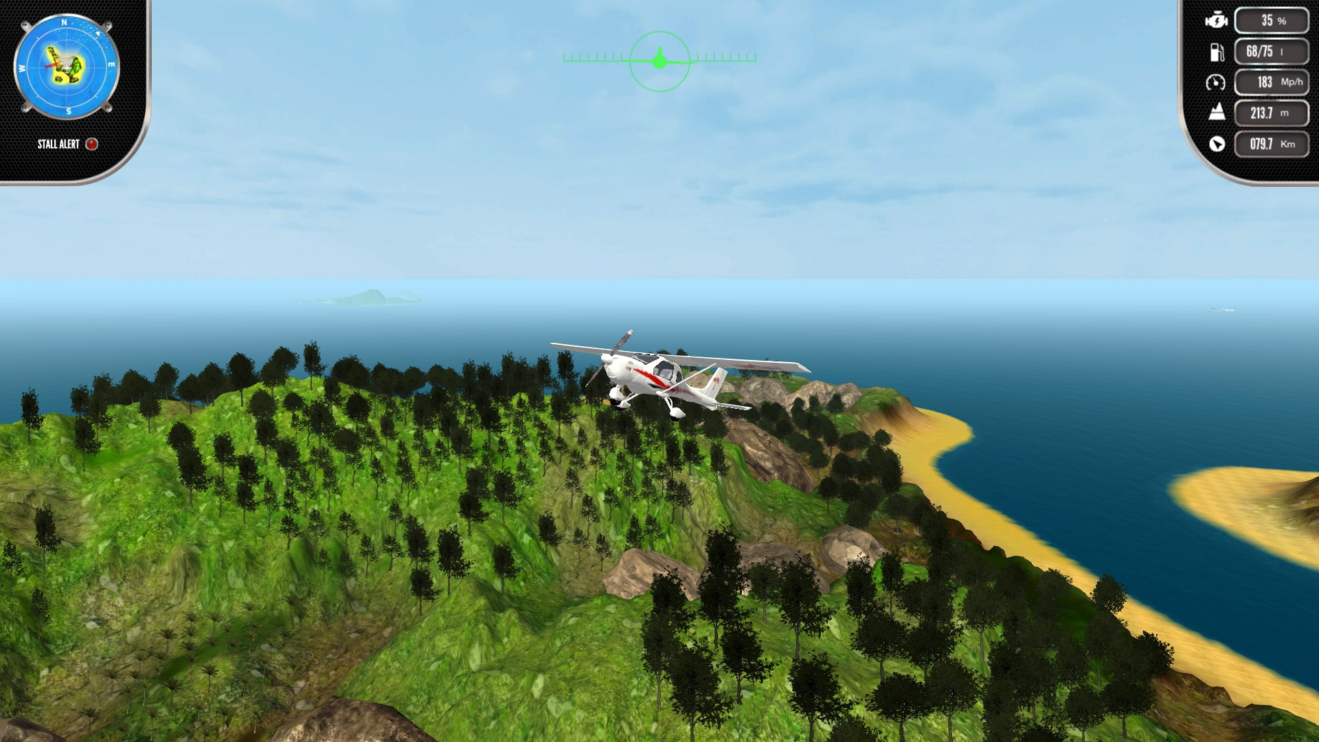 Island Flight Simulator - der ultimative Flugsimulator - PS4 [PlayStation  4] : : PC & Video Games