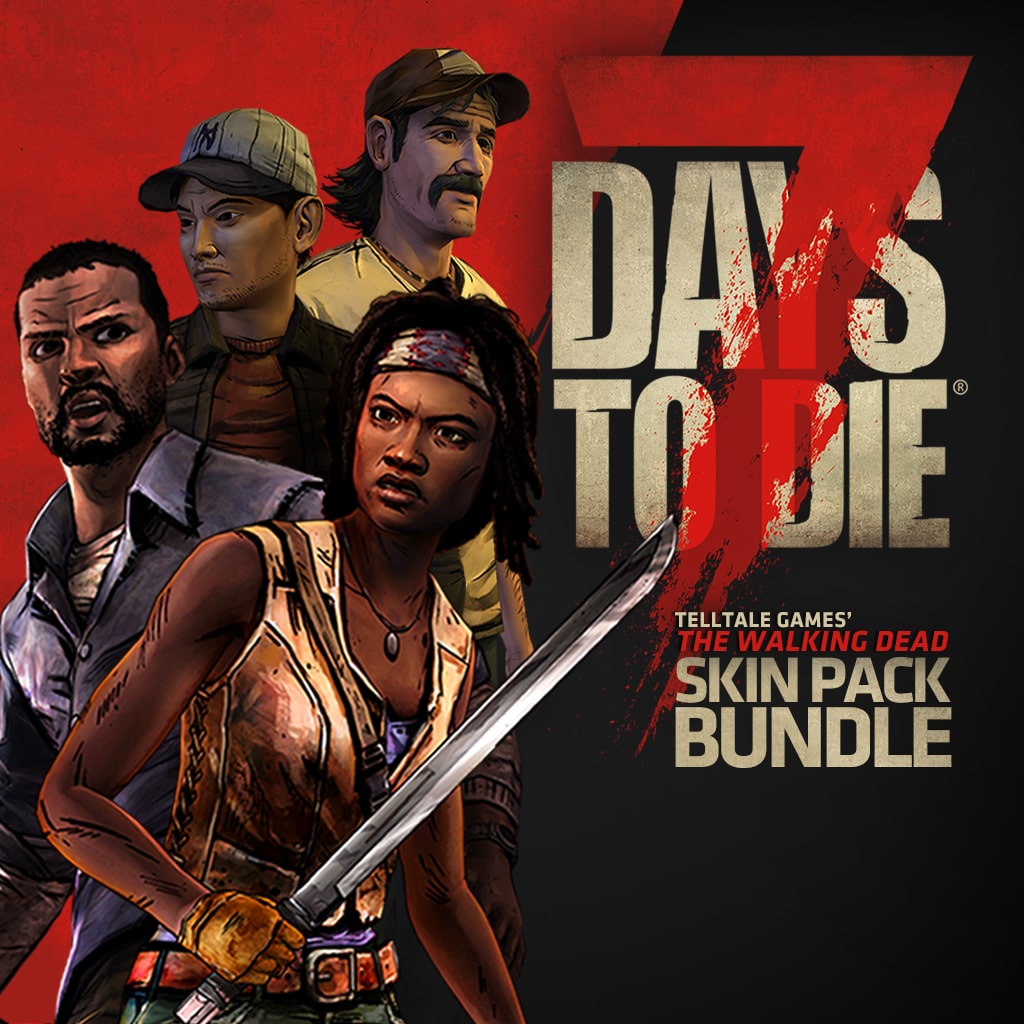 7 Days to Die - The Walking Dead Skin Pack Bundle
