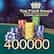 Four Kings Casino: 400,000 Chip Pack