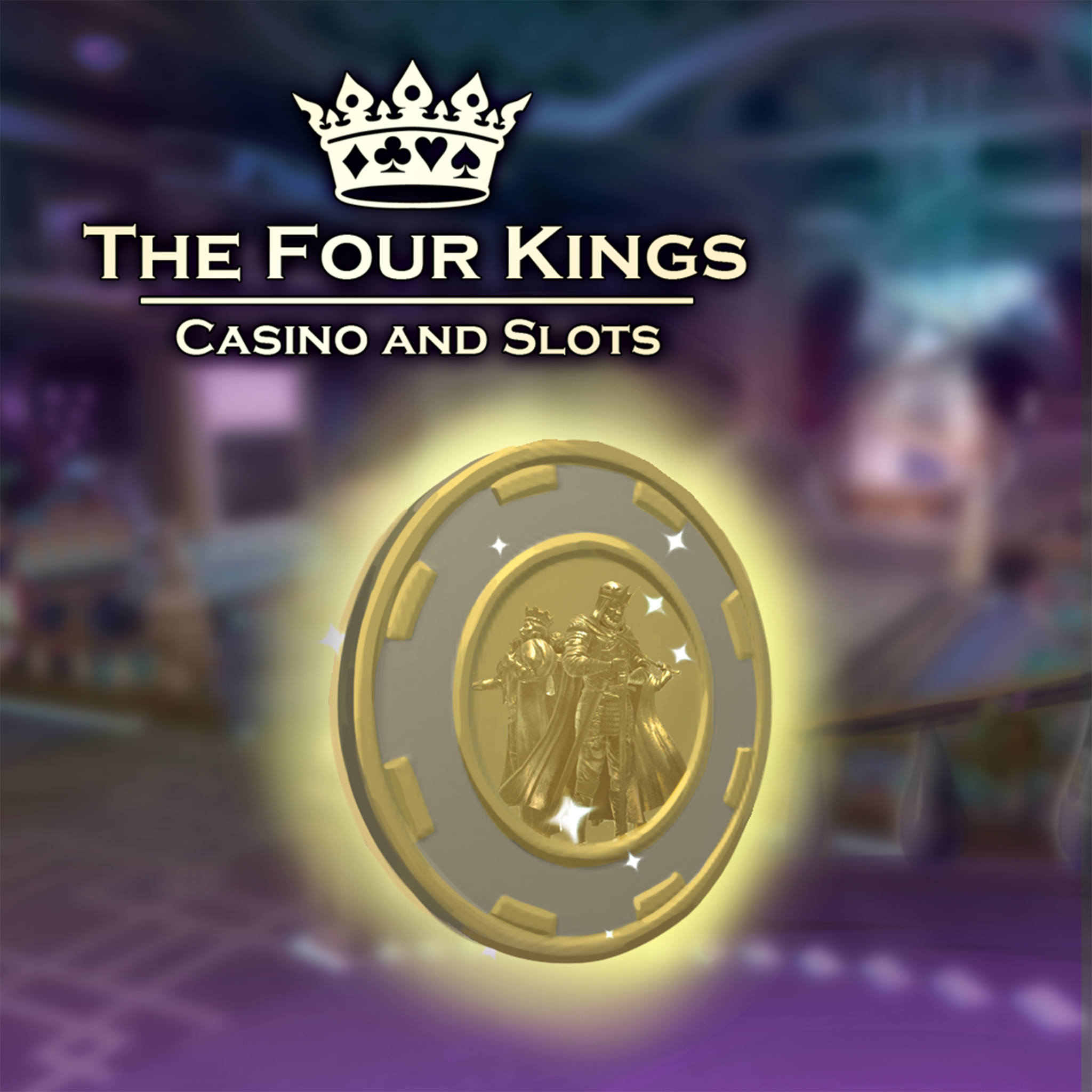 Four Kings Casino: Jeton Fontaine de la Chance