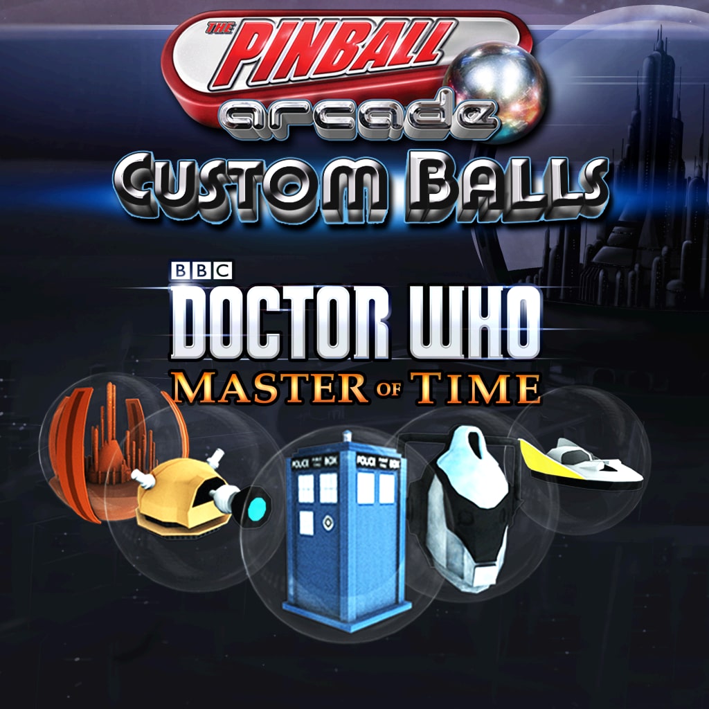 Pinball Arcade: Doctor Who Custom ball pack