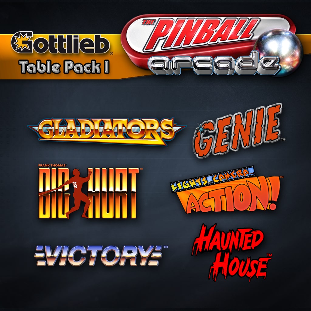 Pinball Arcade:حزمة الجدول 1 Gottlieb