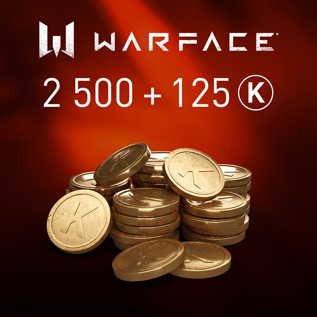 Warface - 2500 Kredits (English/Chinese/Korean Ver.)