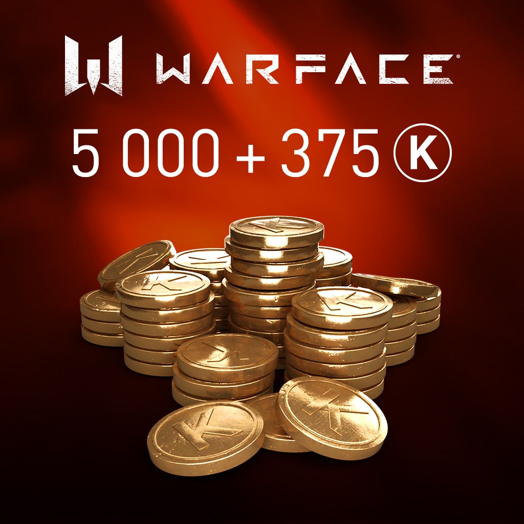Warface - 5000 Kredits (English/Chinese/Korean Ver.)