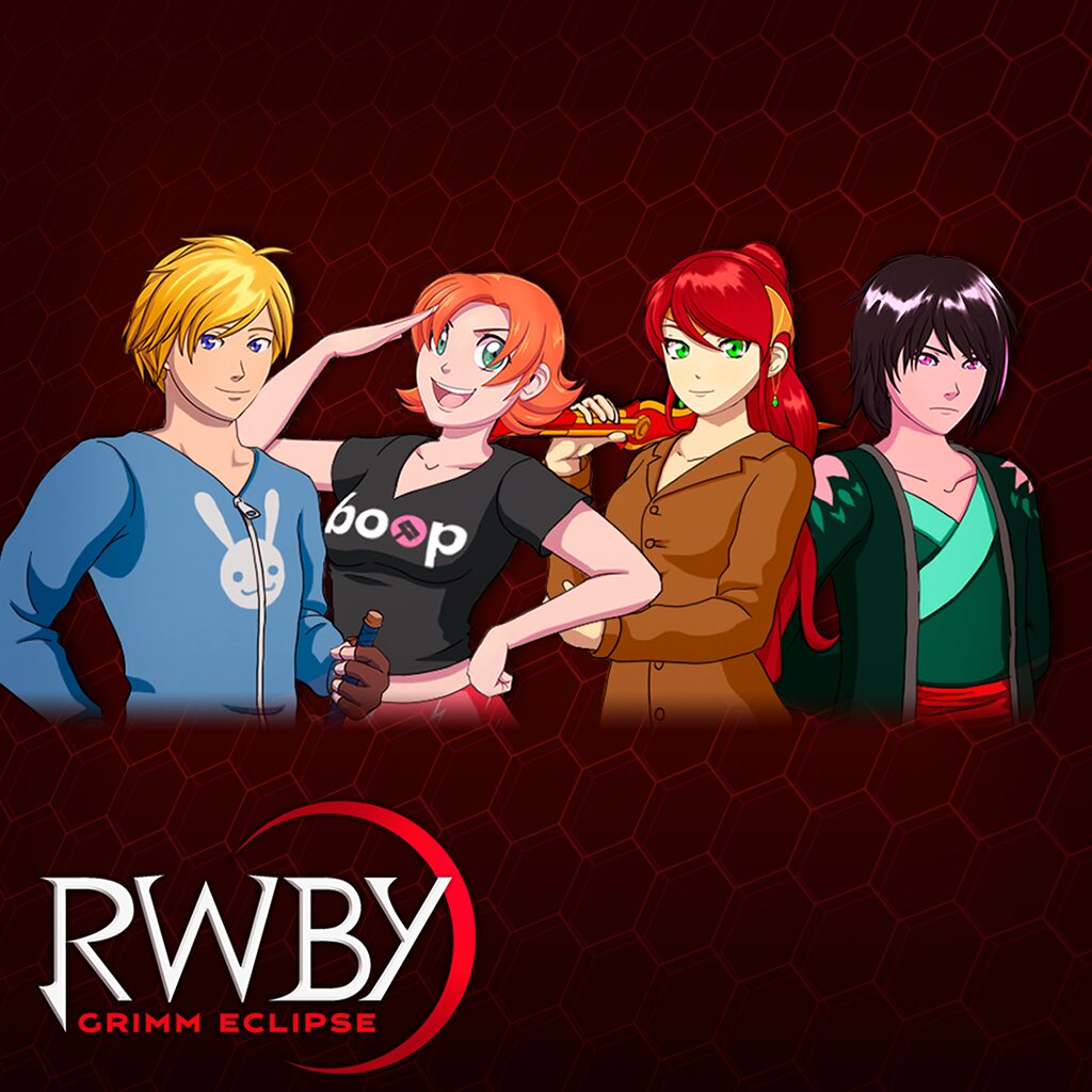 RWBY: Grimm Eclipse - Team JNPR Pajamas Costume Pack