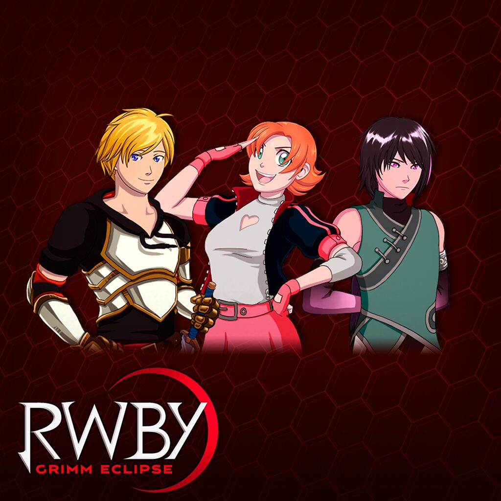 RWBY: Grimm Eclipse - Team JNR Timeskip Costume Pack