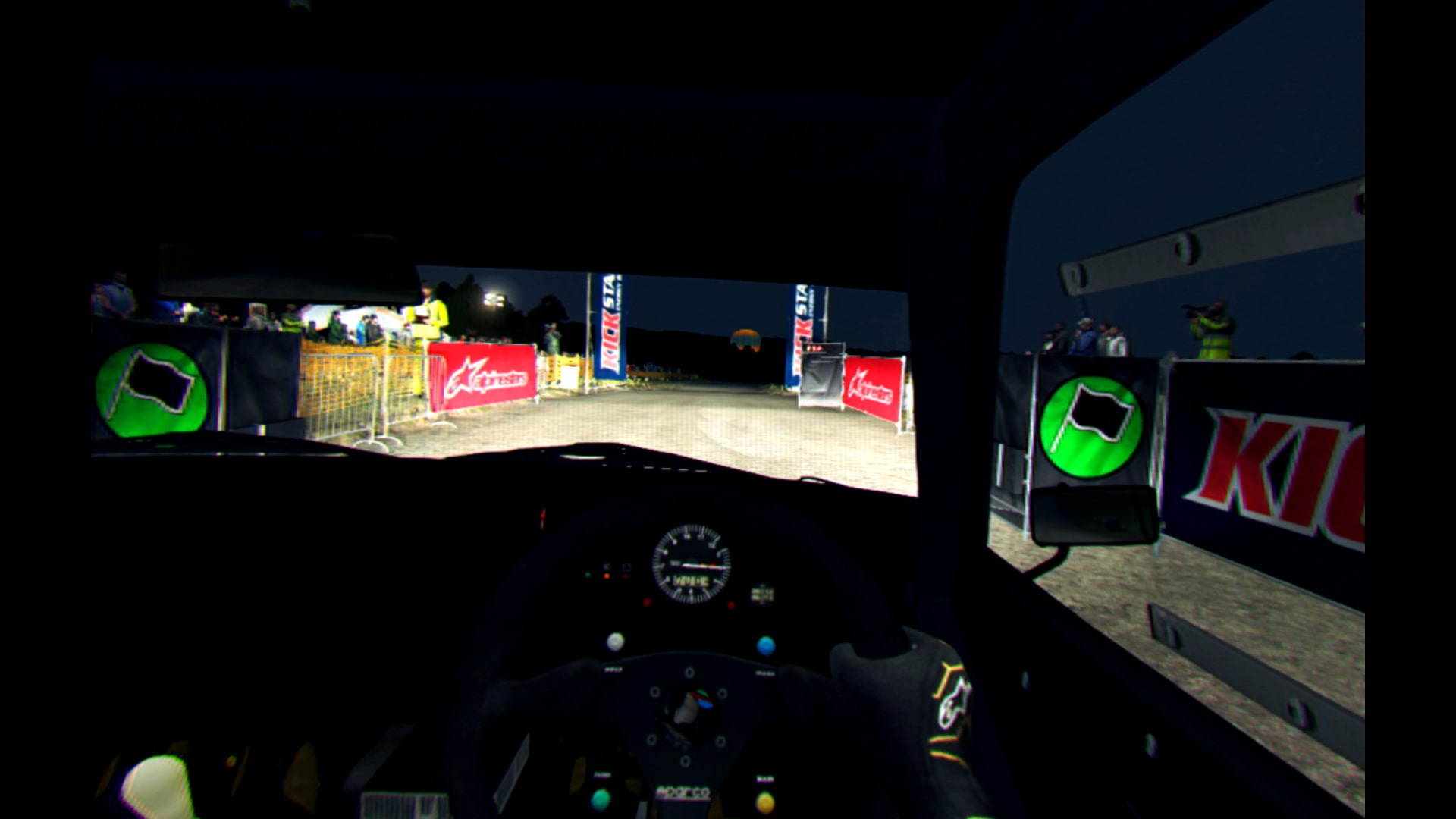 Ps4 Dirt Rally VR game menu VR DLC. Ps4 Dirt Rally 2015 VR game menu VR DLC.