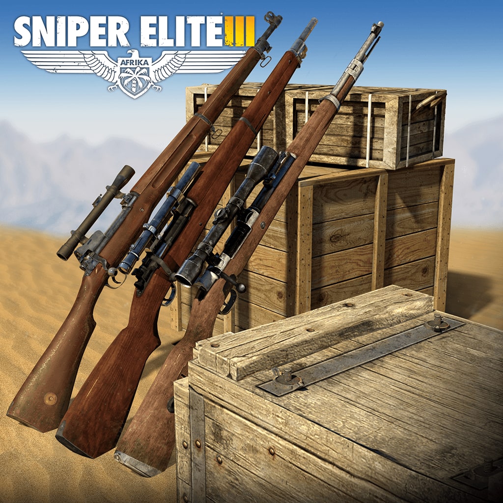 Sniper Elite 3 - Sniper Rifle Weapons Pack