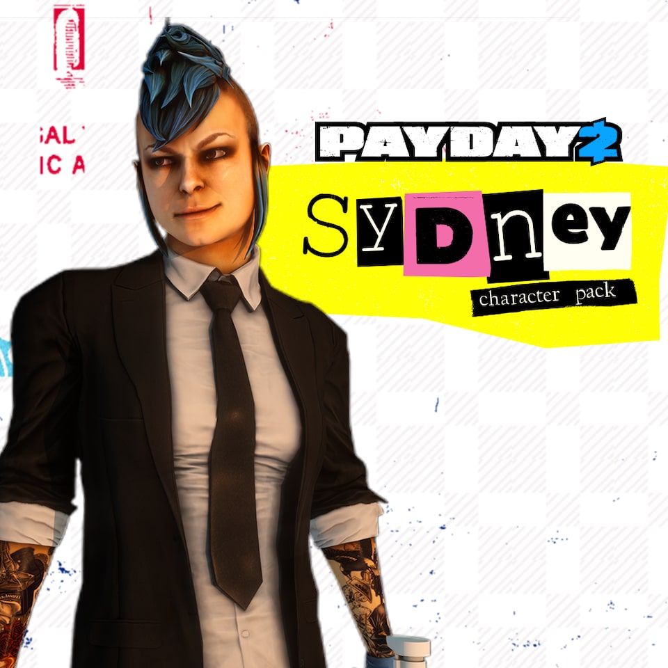 Sydney character pack payday 2 фото 1