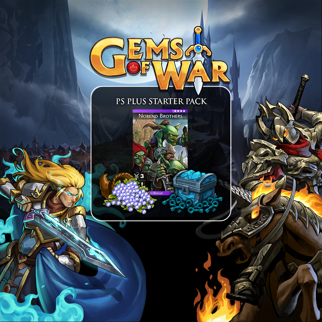 Gems of War - Pack de démarrage PS Plus
