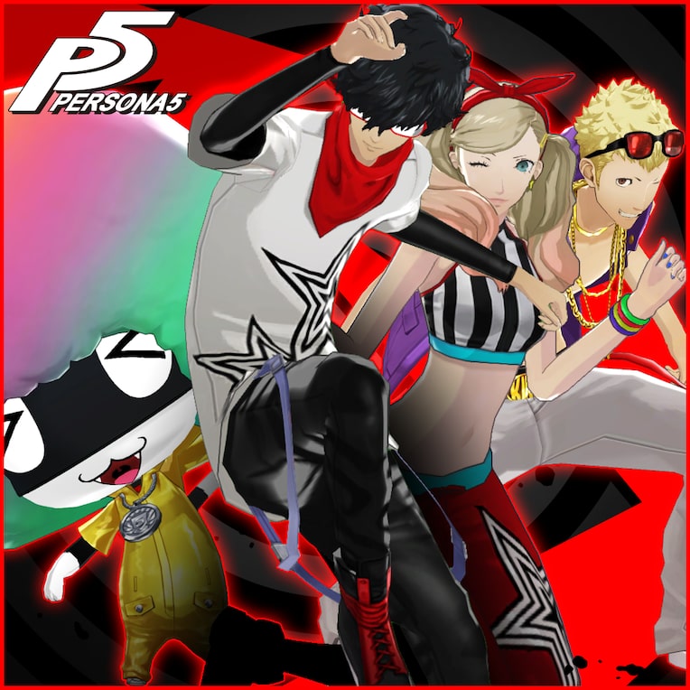 persona 5 p4 dancing all night costume bgm special set