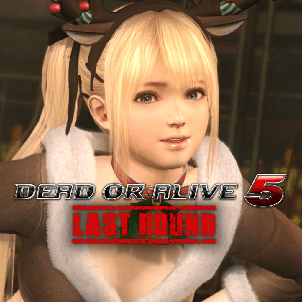 Dead Or Alive 5 Last Round Marie Rose Christmas Costume 