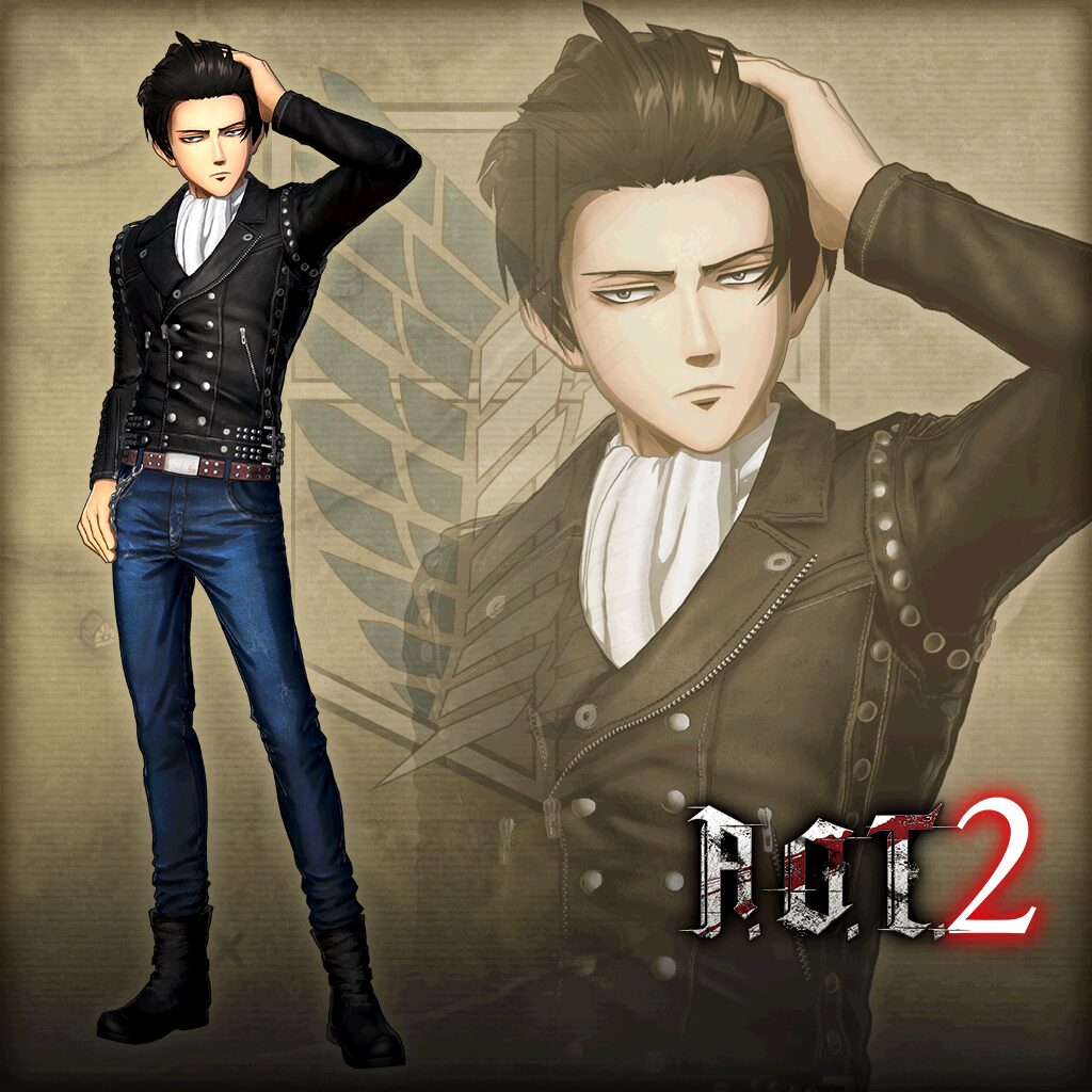 A.O.T. 2:Additional Levi Costume, Leather Jacket
