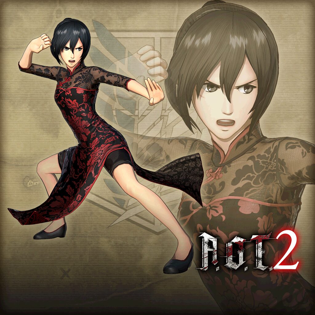 A.O.T. 2:Additional Mikasa Costume, Chinese Dress