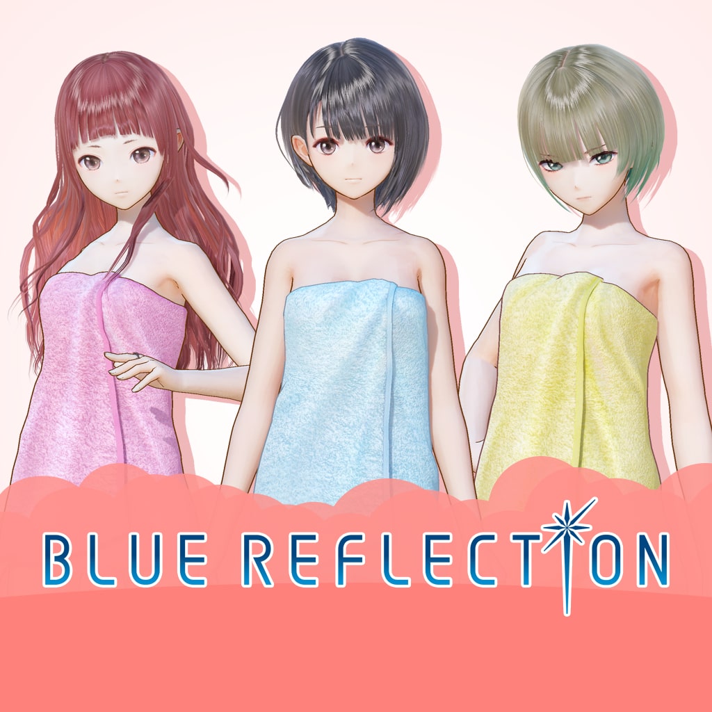 BLUE REFLECTION: Bath Towels Set A (Hinako, Sarasa, Mao)