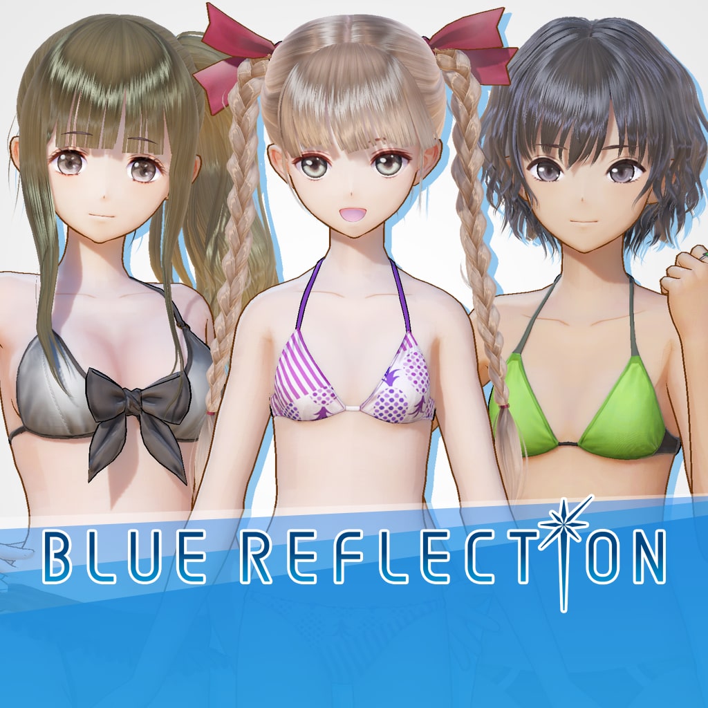 BLUE REFLECTION: Vacation Style Set B (Yuzu, Shihori, Kei)