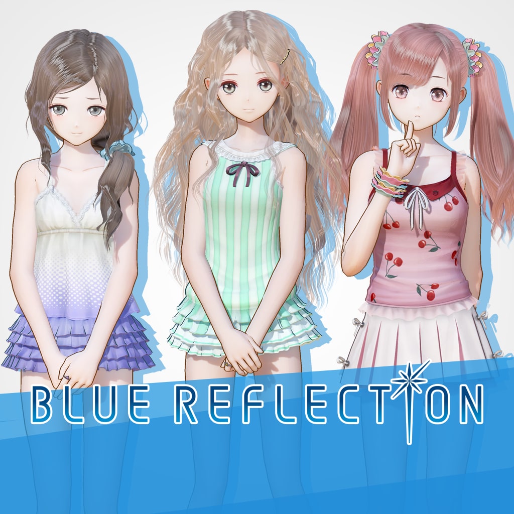 BLUE REFLECTION: Summer Outing Set C (Lime, Fumio, Chihiro)