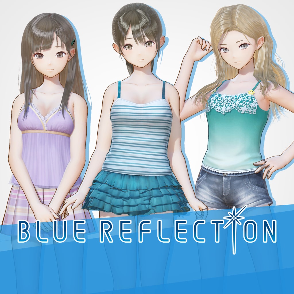 BLUE REFLECTION: Summer Outing Set E (Rin, Kaori, Rika)