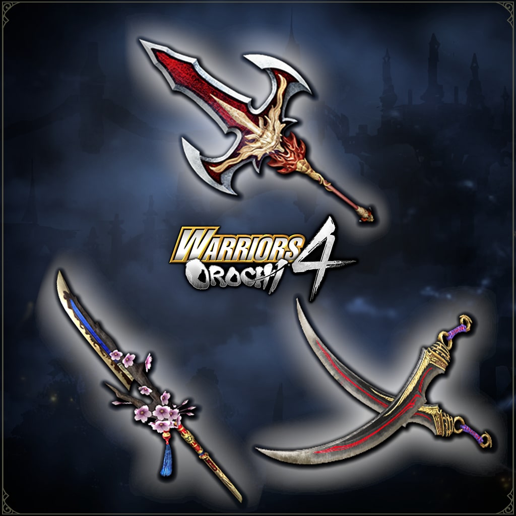 Legendary Weapons Samurai Warriors Pack 4