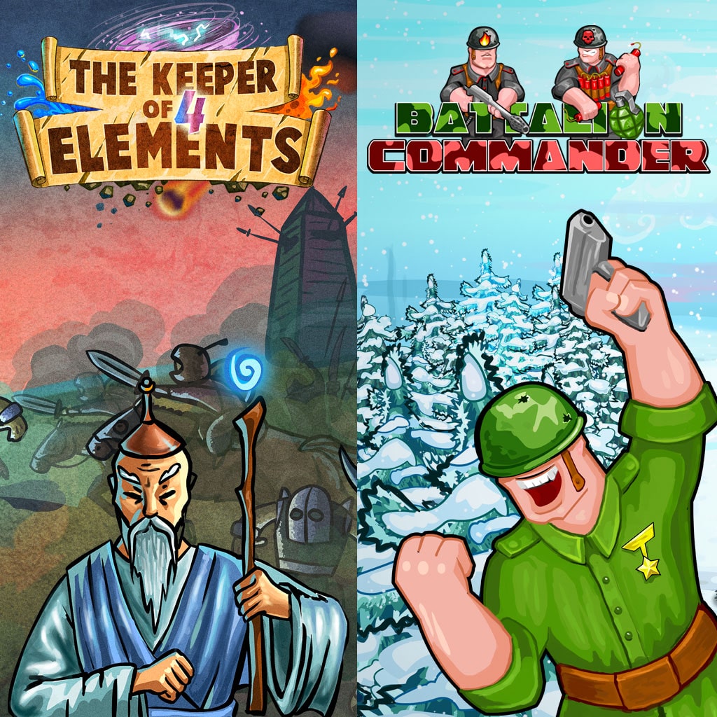 Battalion Commander＆The Keeper of 4 Elements (English)