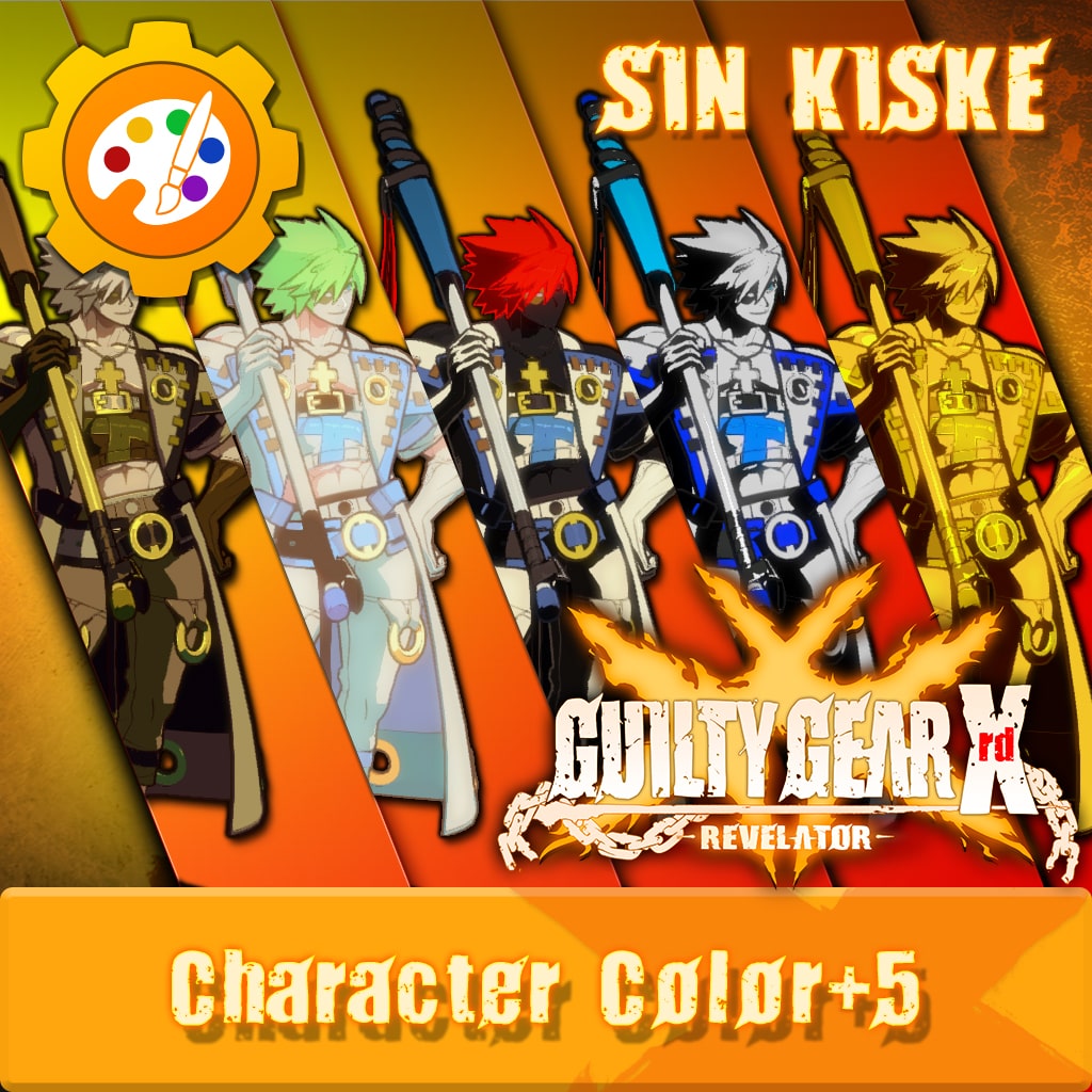 GGXR - Additional Character Colors 'Sin' [Cross-Buy]