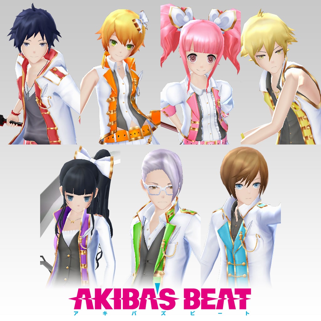 Akiba's Beat - White Idol Costume Set [Cross-Buy]
