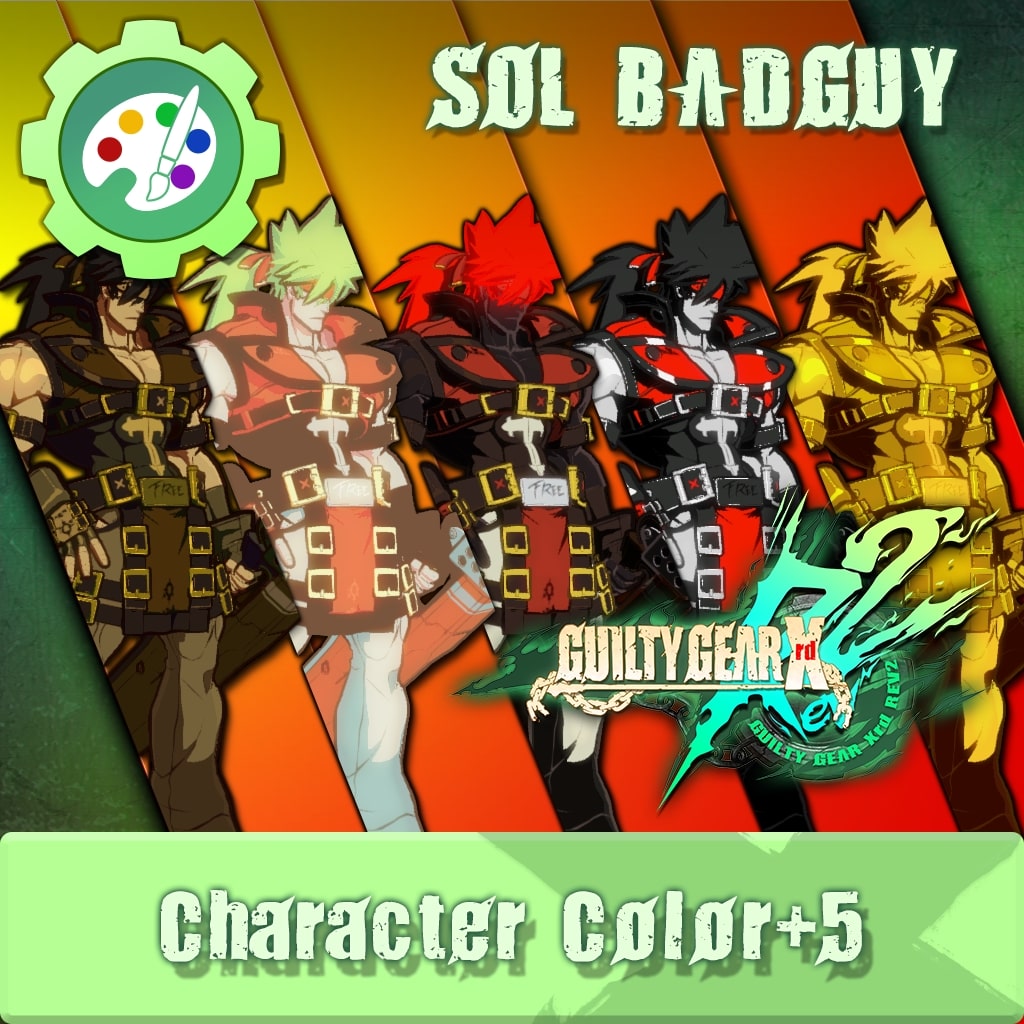 GUILTY GEAR Xrd Rev.2 Additional Character Color - SOL