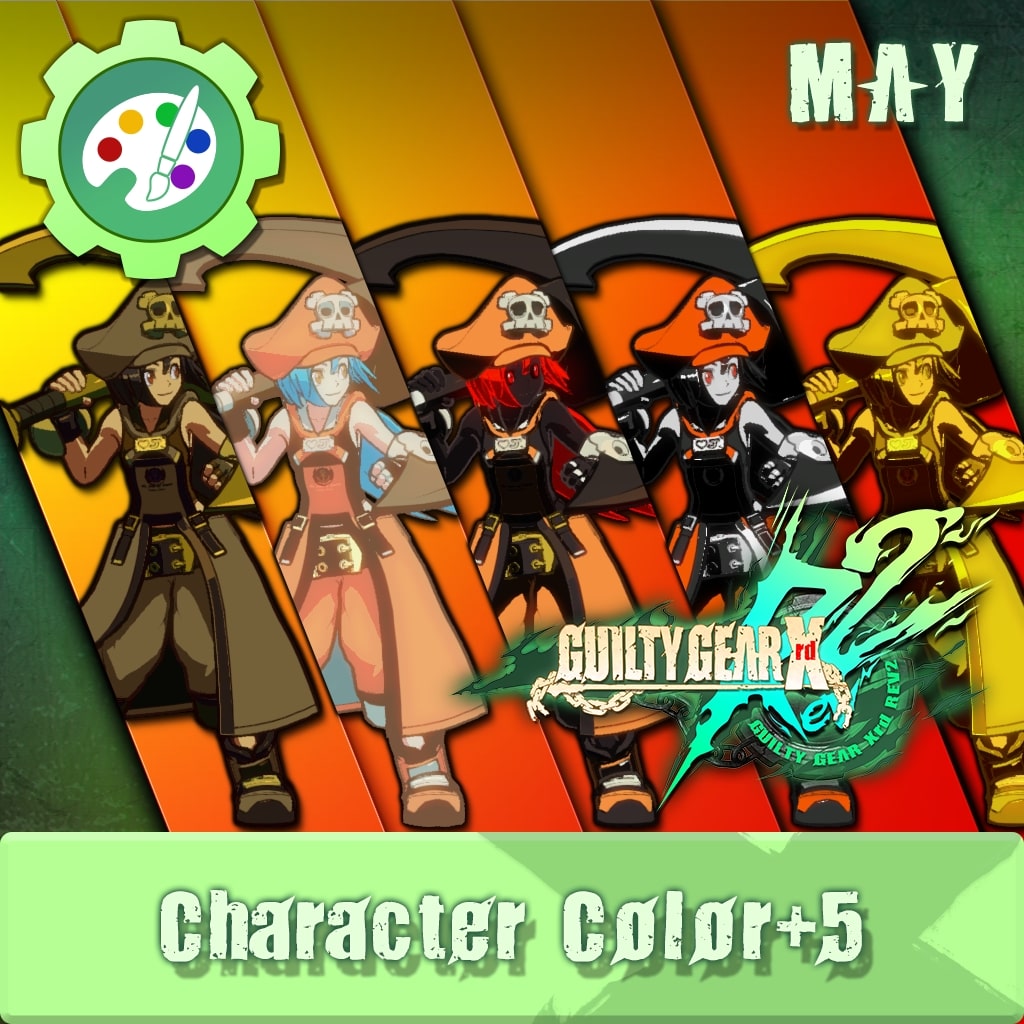 GUILTY GEAR Xrd Rev.2 Additional Character Color - MAY