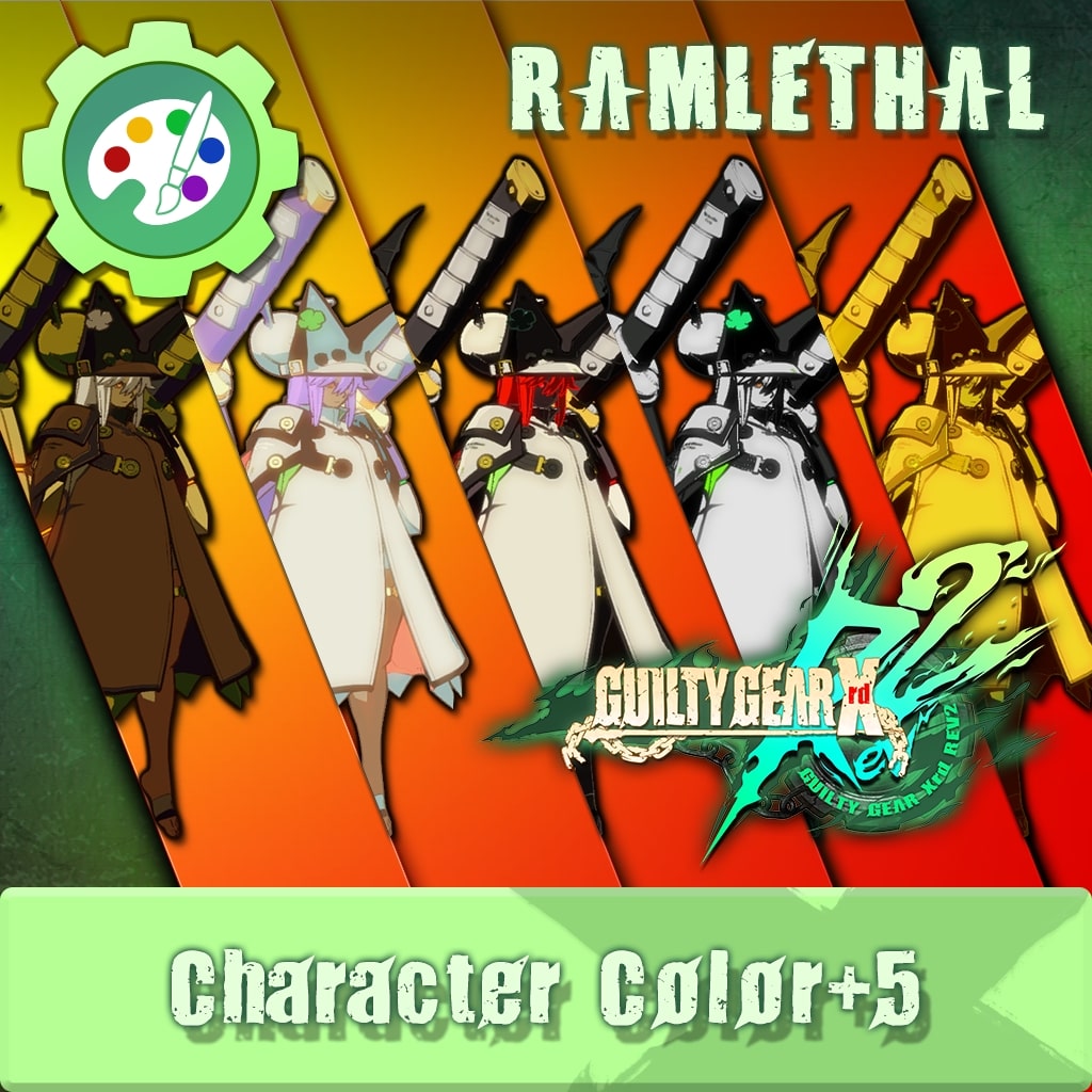 GUILTY GEAR Xrd Rev.2 Additional Character Color - RAMLETHAL
