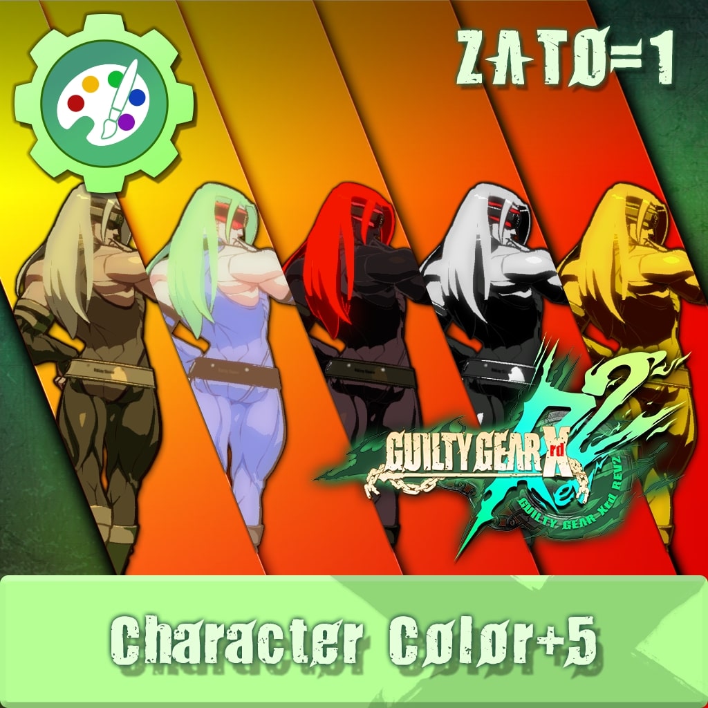 GUILTY GEAR Xrd Rev.2 Additional Character Color - ZATO