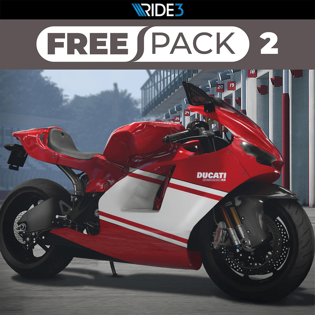 RIDE 3 - Free Pack 2 (English Ver.)
