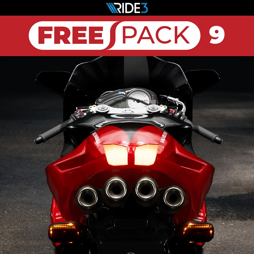 RIDE 3 - Free Pack 9 (英文版)