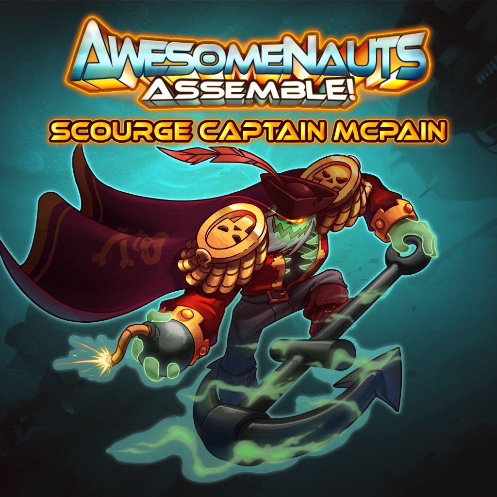 Scourge Captain McPain - Awesomenauts Assemble! Skin