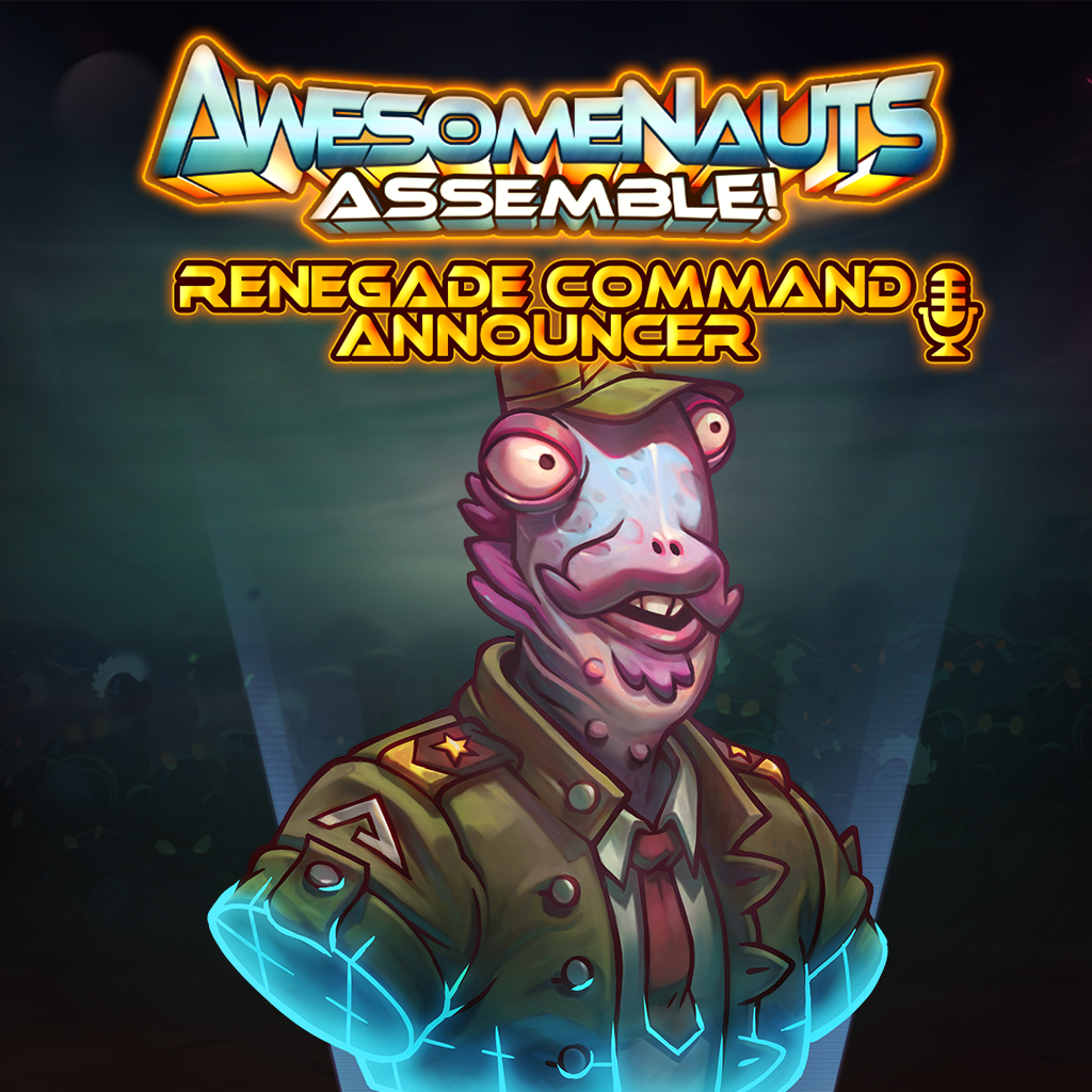 Renegade Command - Awesomenauts Assemble! Announcer