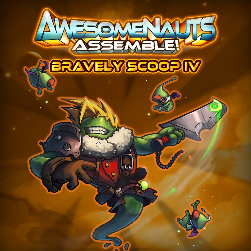 Bravely Scoop IV - Awesomenauts Assemble! Skin
