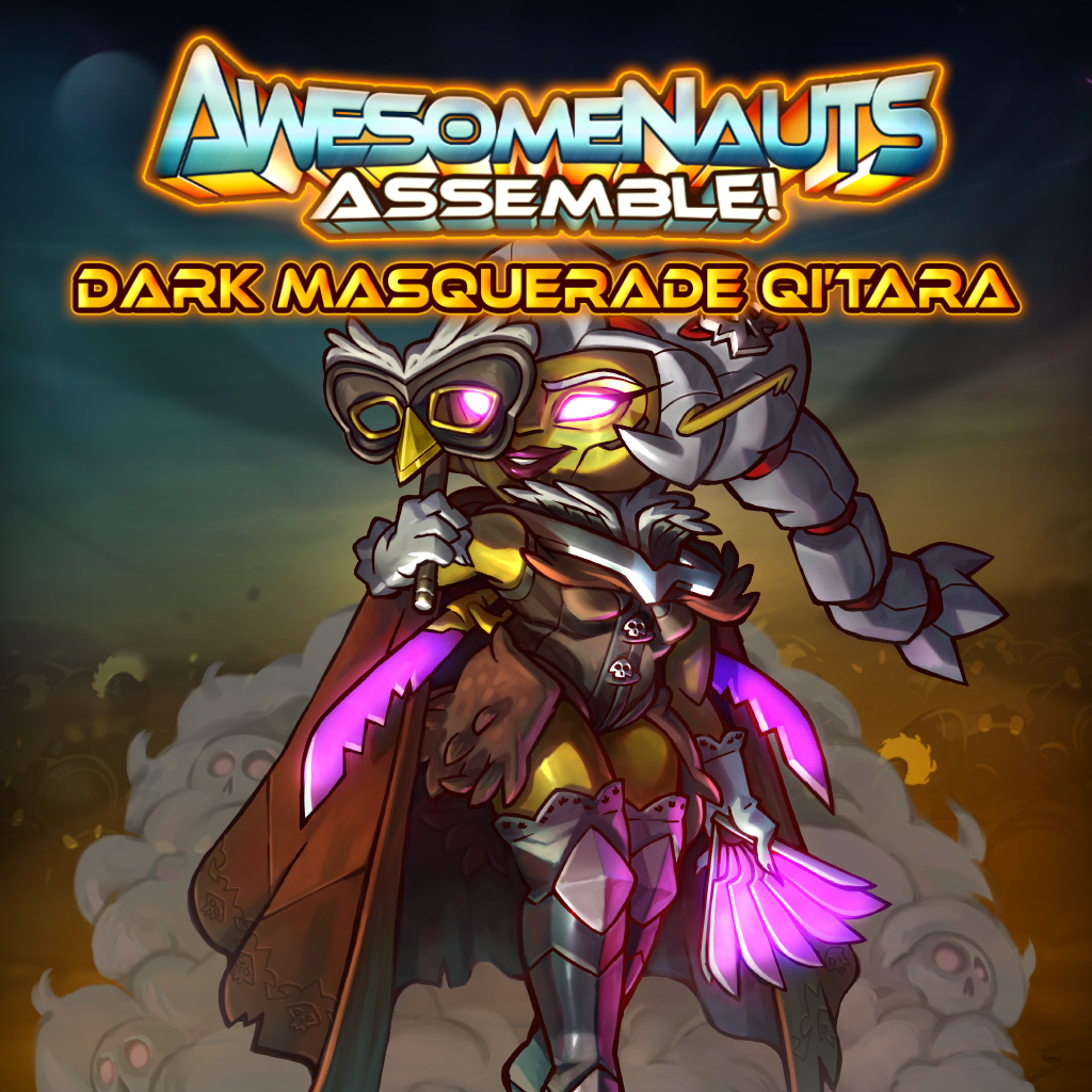 Dark Masquerade Qi'Tara - Awesomenauts Assemble! Costume