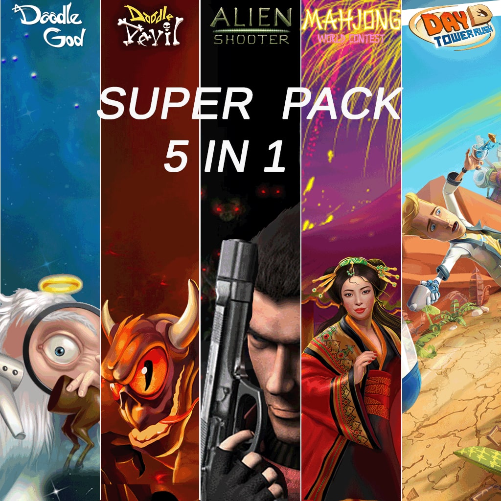 Super Pack 5 in 1 by 4 HIT