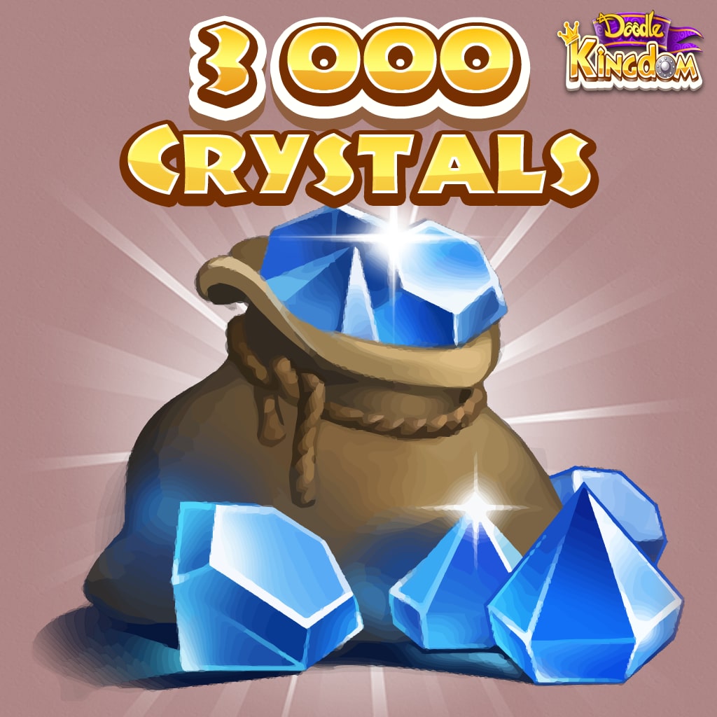Doodle Kingdom 3000 crystals