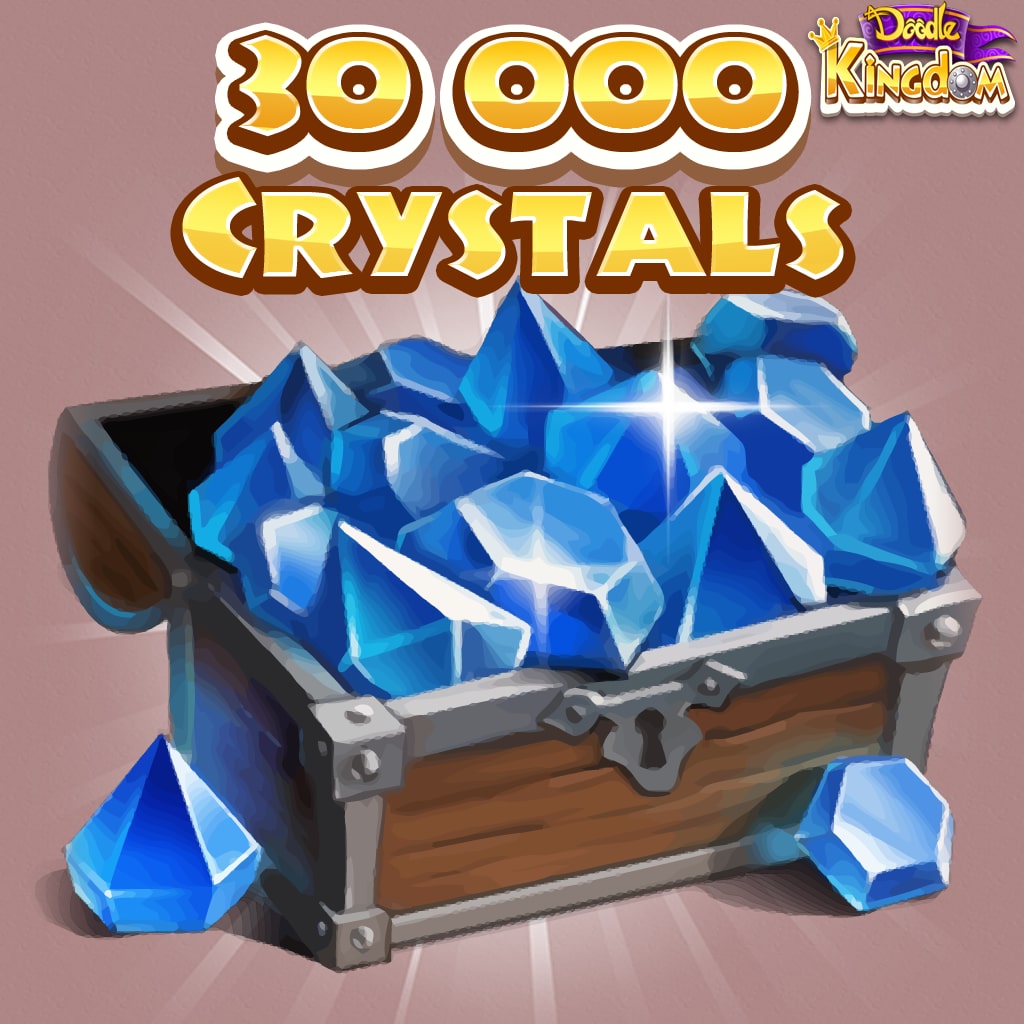 Doodle Kingdom 30000 crystals