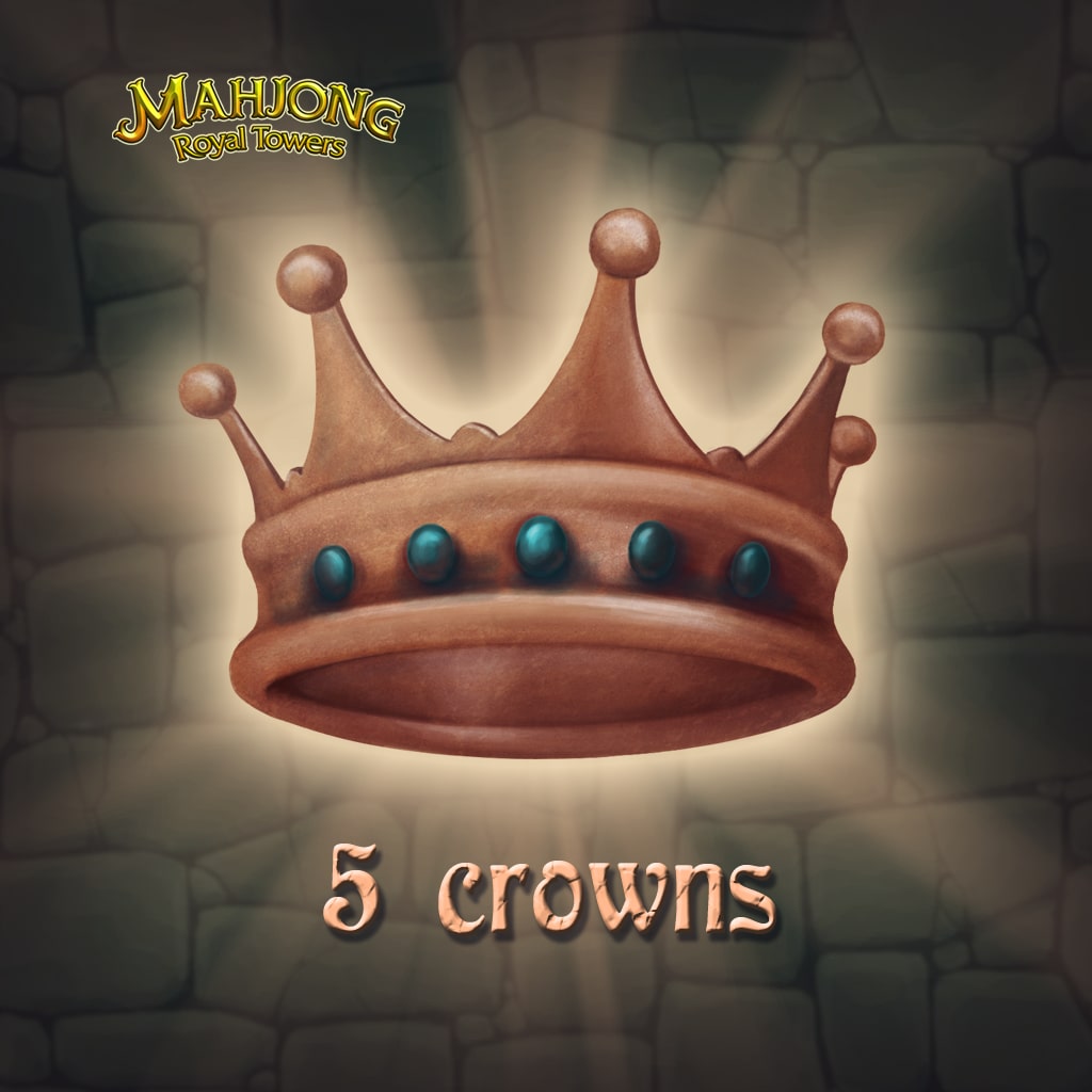 Mahjong Royal Towers - 5 crowns