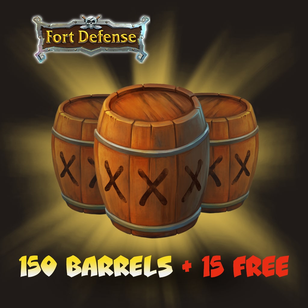 Fort Defense - 150 Fässer +15