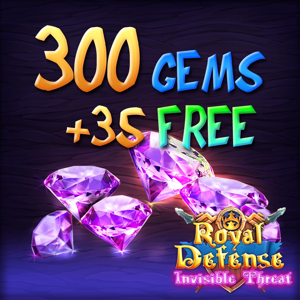Royal Defense Invisible Threat: 300 crystals +35