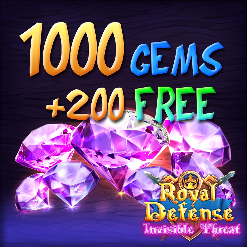 Royal Defense Invisible Threat: 1 000 crystals +200