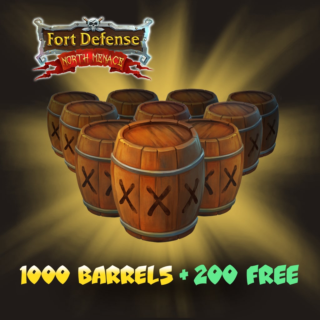 Fort Defense North Menace - 1000 barrels +200