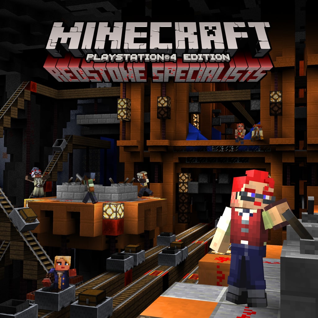 Minecraft: rödstensspecialister-utseendepaket