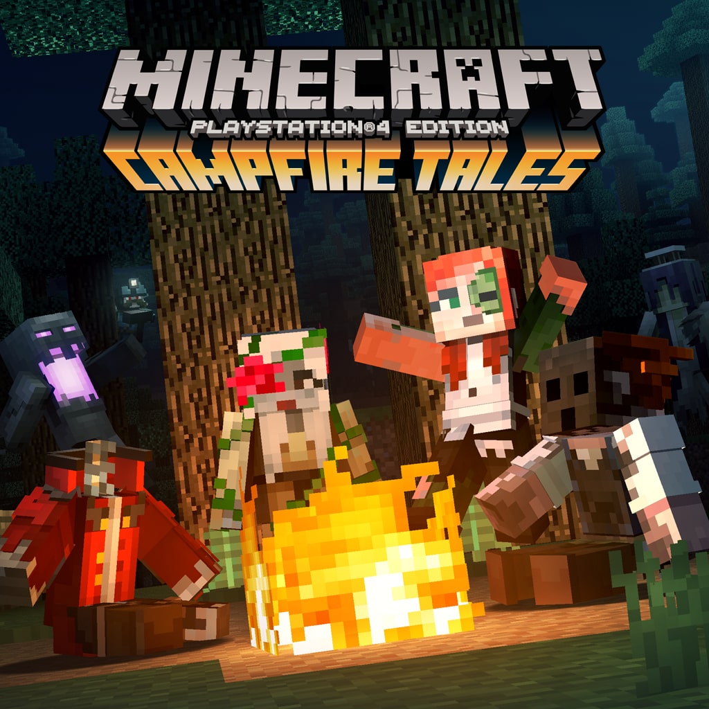 Minecraft Campfire Tales Skin Pack (English/Chinese/Korean/Japanese Ver.)